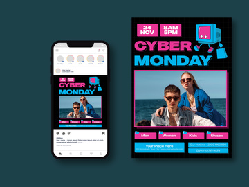 Cyber Monday Flyer
