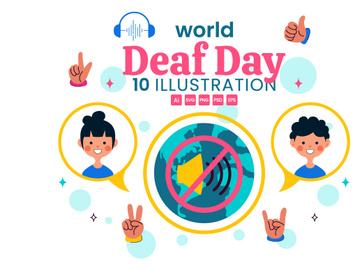 10 World Day of the Deaf Illustration