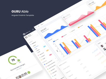 Guru Able Angular Admin Template