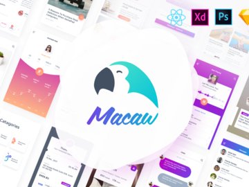 Macaw UI + React-Native Theme