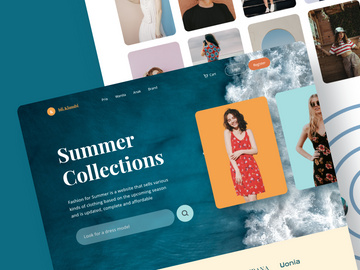 Klambi - Ecommerce Fashion Landing Page
