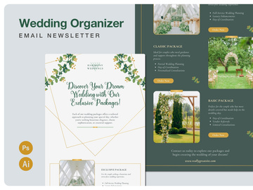 Wedding Organizer Email Newsletter