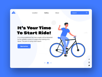 Cycling Activity Web Header Vol 1