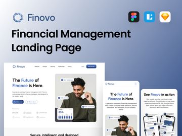 Finovo - Fintech Landing Page