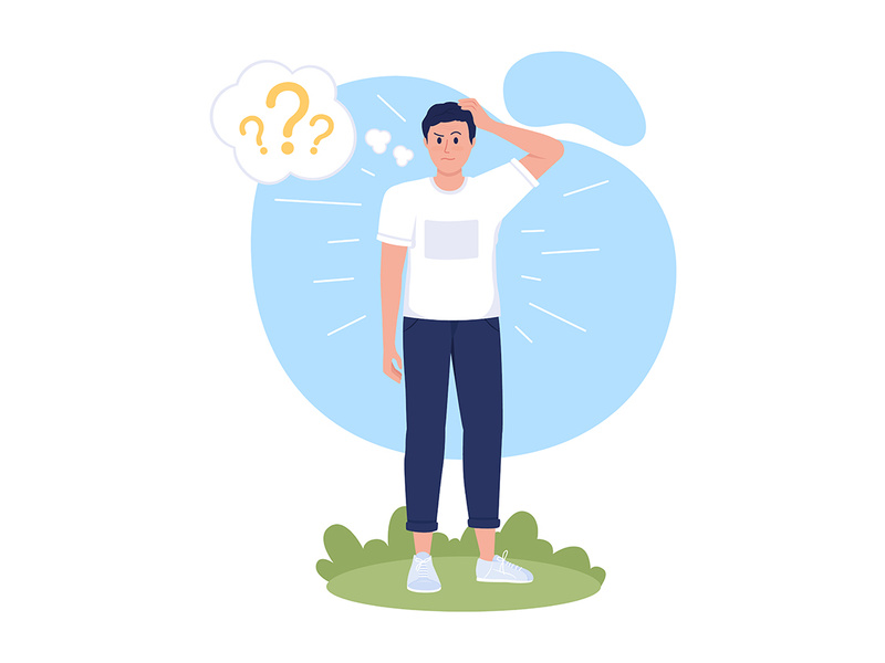 Feeling confused illustration by The Img ~ EpicPxls