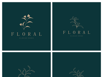 Elegant floral and leaf frame. Delicate botanical vector illustration for labels, spas, corporate identity, and wedding invitations