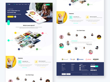 Multi Services Website Landing Page