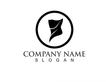 Face protection  Mask Vector logo. Medical Mask logo vector icon illustration design