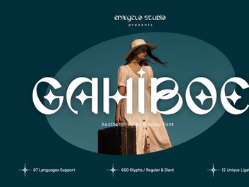 GAHIBOE - Aesthetic-Vibes Font