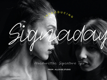 Signaday - Modern Monoline Handwritten Font