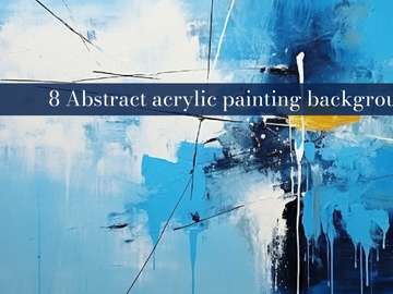 Abstract acrylic painting background
