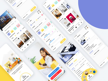 Furniture Mobile App UI Kit