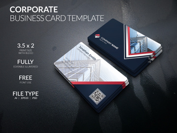 Corporate business card