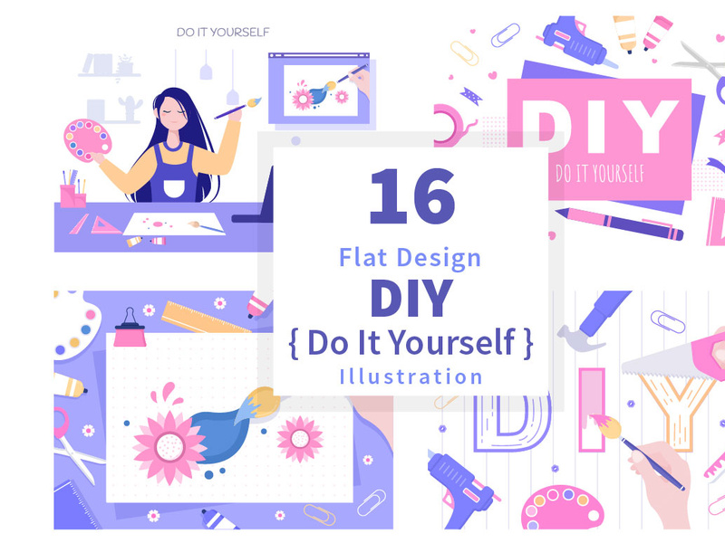 16 DIY Tools Do It Yourself Background by denayuneep ~ EpicPxls