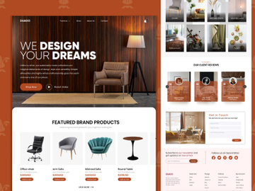 Home Decor Landing Page