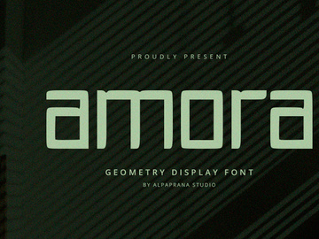 Amora - Display Font