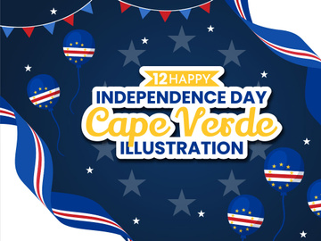 12 Cape Verde Independence Day Illustration