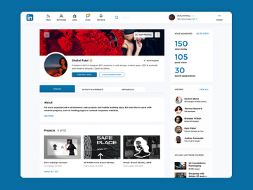 Linkedin Redesign