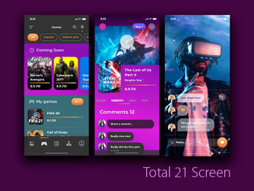 Full Ent Mobile App Design