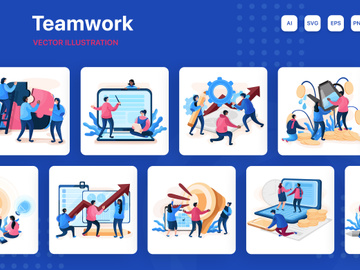 M200_Teamwork Illustrations