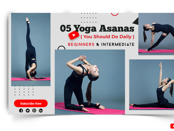 Yoga Youtube Thumbnails
