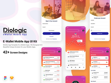 E-Wallet Mobile App UI Kit