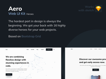 Aero UI Kit Hero