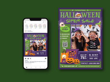 Halloween Sales Flyer