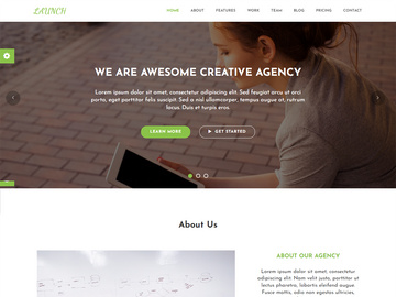 Launch Digital Agency HTML Template