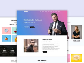Personal Portfolio Bootstrap Template