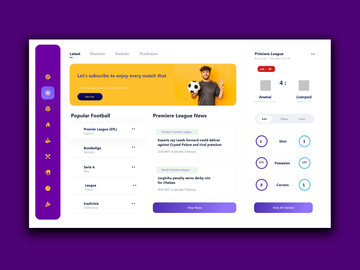 Football Match Dashboard
