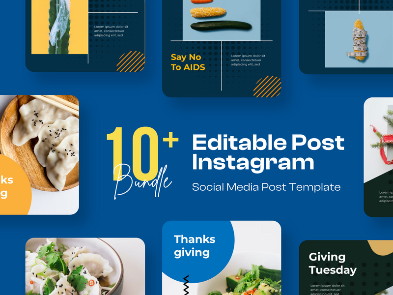 Bundle Social Media Post Design Template by Panen Creative ~ EpicPxls