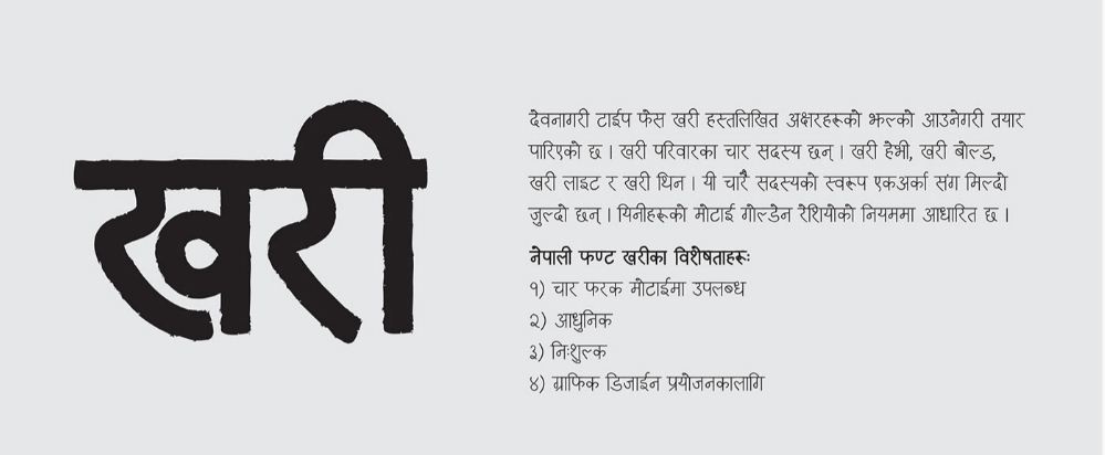 Devanagari字体(Devanagari Typeface)插图