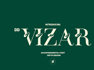 DD Vizar - An Experimental Typeface
