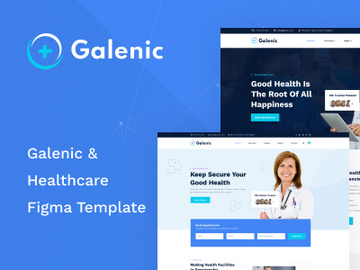 Galenic - Galenic & Healthcare Figma Template