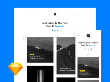 Portfolio – Free Landing page