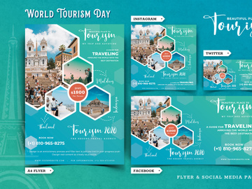 World Tourism Day Flyer & Social Media Kit-01