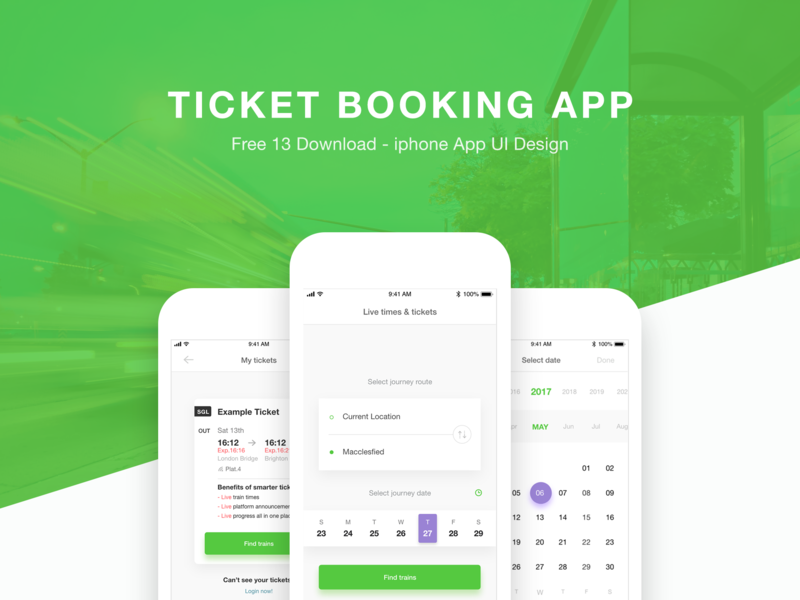 Ticket Booking App by Nhluong EpicPxls