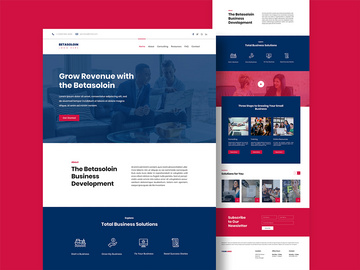 Business Landing Page