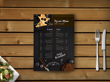 Food Restaurant Menu