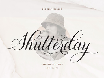 Shutterday - Calligraphy Script
