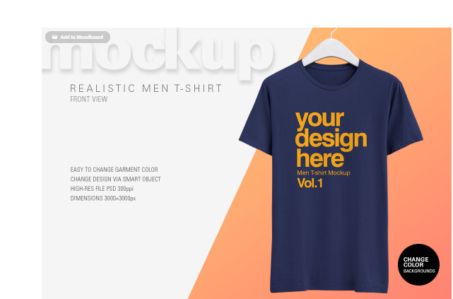 Download Free T Shirt On A White Hanger Mockup By Malli Graphics Epicpxls