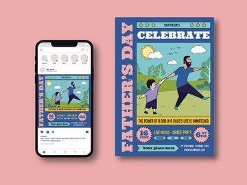 Fathers Day Flyer