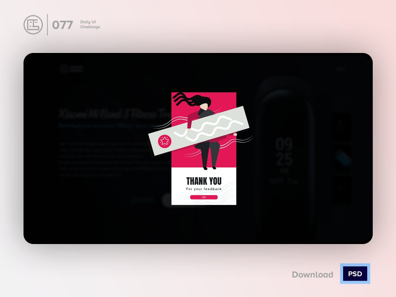 Thank You | Daily UI challenge - 077/100 by George Samuel ~ EpicPxls
