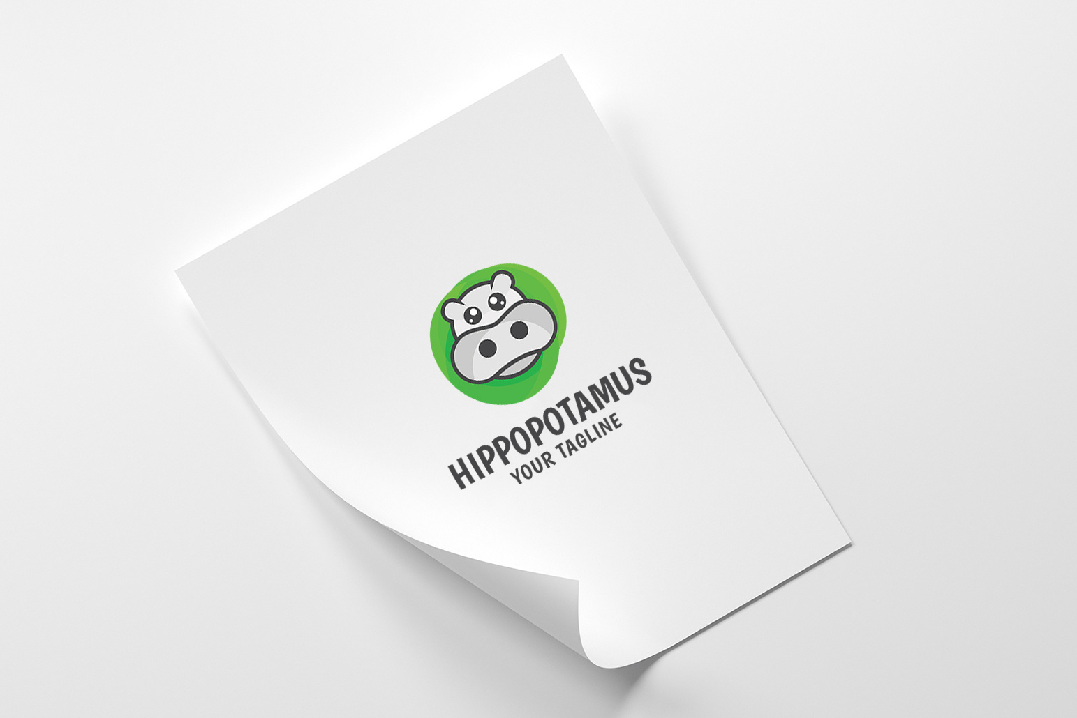 unique hippos - Logo-Vorlage