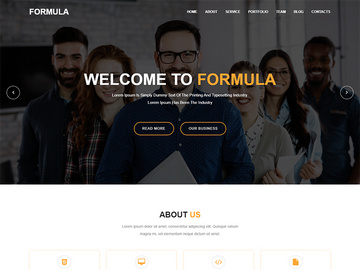 Html Website Template, Html Website Theme, Business Template, Consulting Theme, Company Website Template