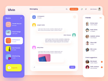 Social Messagging App Design