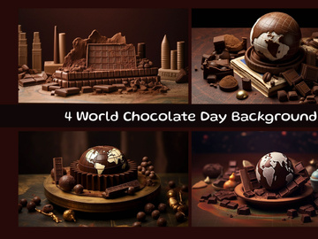 World Chocolate Day Background
