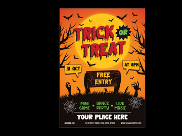Trick Or Treat Flyer