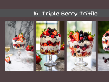 Triple Berry Triffle